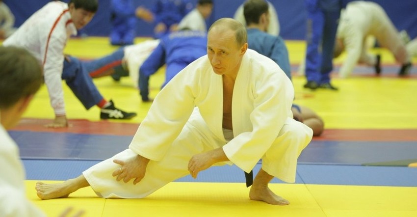 Как занимался Дзю-до Путин