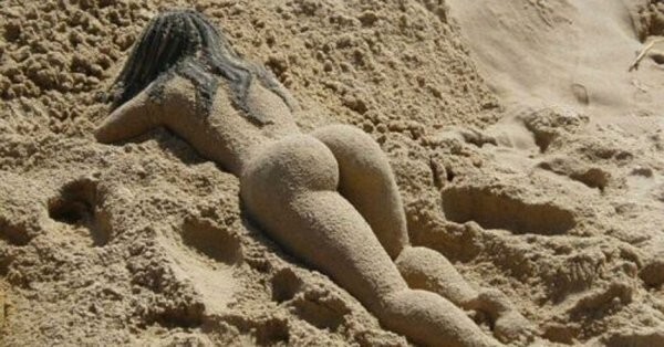4. Сколько приседаний на песке нужно сделать, чтобы получилась такая задница?