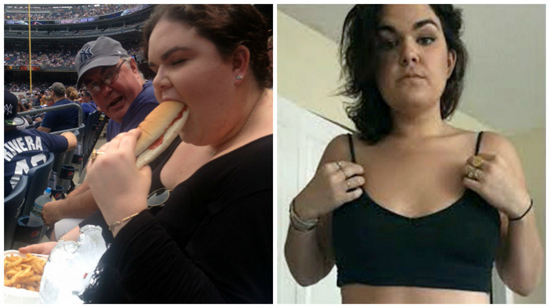 "Иди в Макдональдс, жирная": бросив фаст-фуд, толстая девушка похудела до 8 британского размера