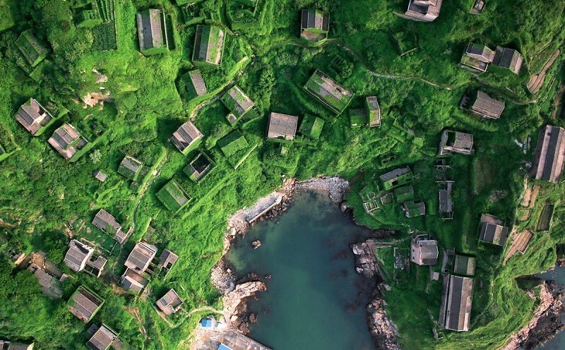 Рыбацкая деревня в Китае, проигравшая схватку с природой