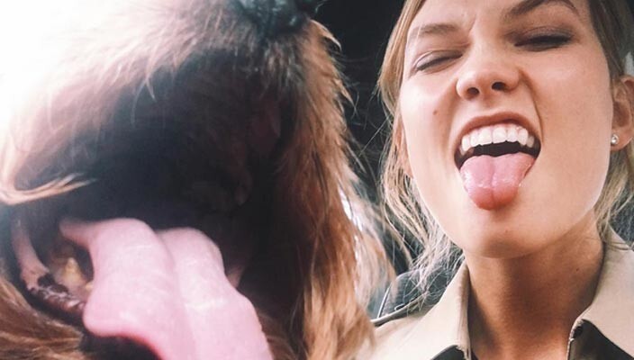 Карли Клосс @karliekloss, 5 млн подписчиков