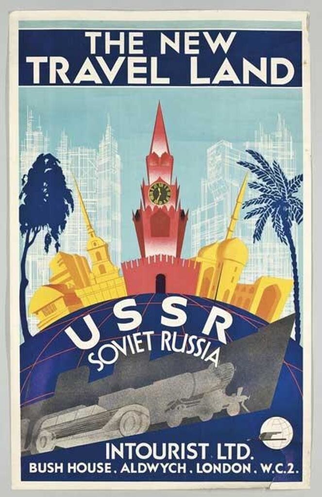 Чем привлекали иностраных туристов в СССР