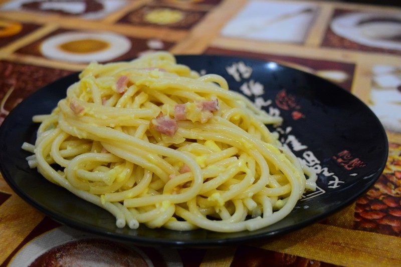 Спагетти карбонара или как имея две руки сделать вкусный ужин