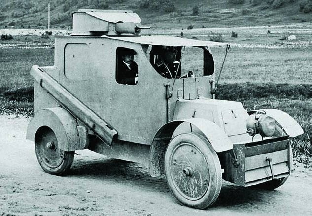 11 военных автомобилей времён 1-й мировой войны