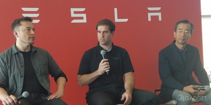Элон Маск показал новую Tesla Gigafactory и Model 3 (43 фото)