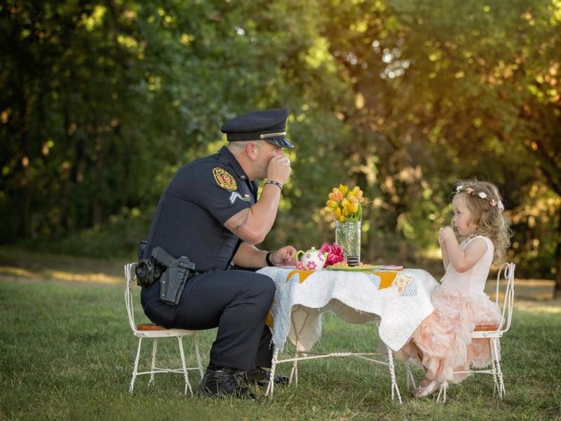 Чаепитие с полицейским 