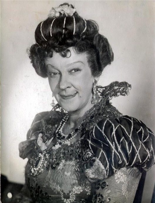 Фаина Раневская, пробы на роль мачехи в "Золушке", 1947 год, СССР
