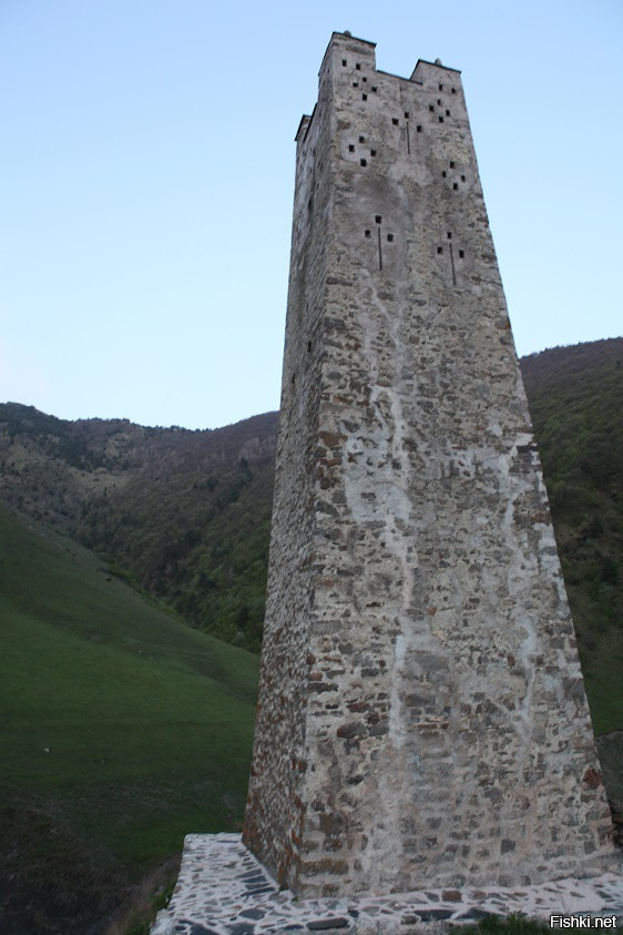Боевая башня Бялган,Ингушетия,12 век
