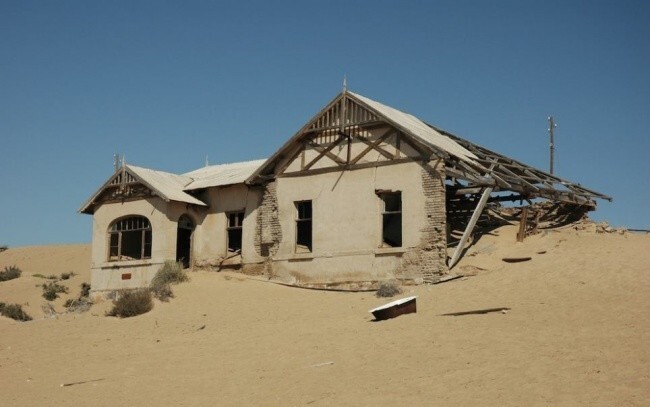 Город-призрак Колманскоп, Намибия