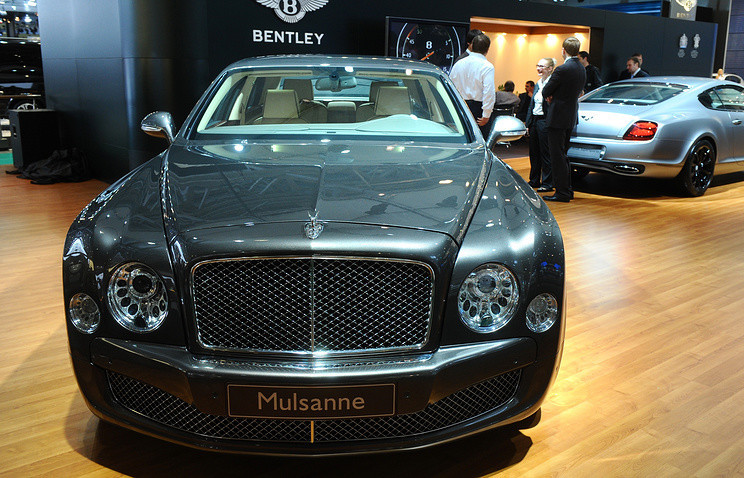 Продажи Bentley в РФ в первом полугодии выросли на 48,5%