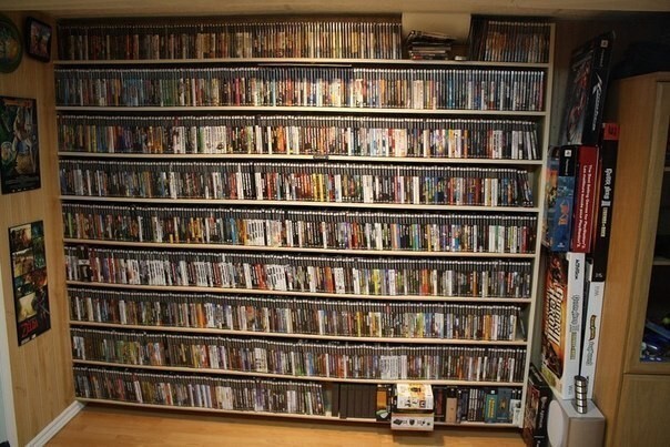 Коллекция из 10 000 видео игр