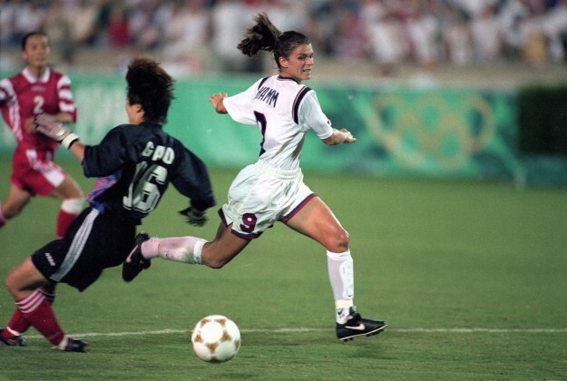 На Олимпиаде-1996 впервые играли в женский футбол 