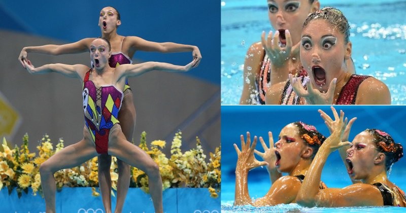 17 фотографий, которые доказывают, что синхронное плавание есть род помешательства