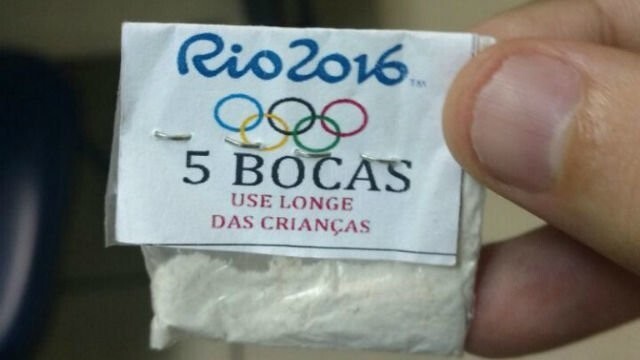 1. В Рио можно купить кокаин в пакетике с олимпийским логотипом