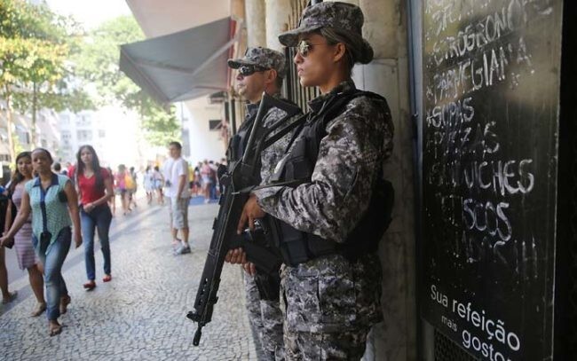 9. В Бразилии очень суровая полиция