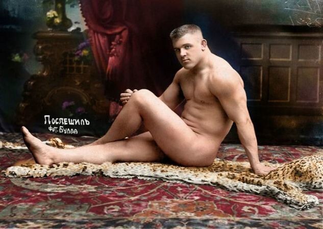 Борец Карл Поспешил, 1912 год