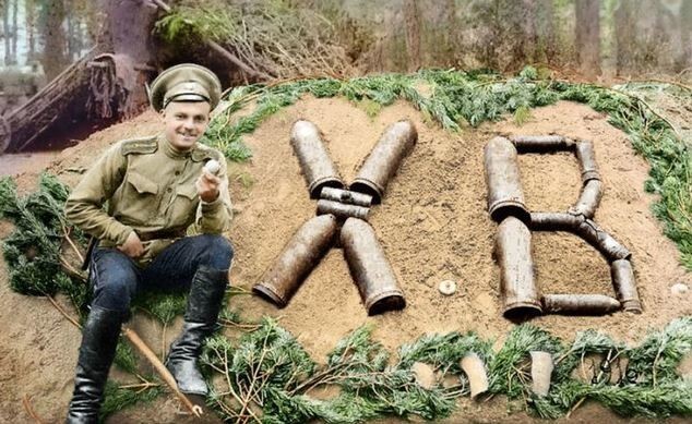Пасха на фронте, 1916 год