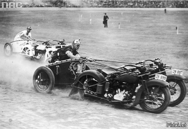 Мотоциклетные колесницы - 1936 год Австралия