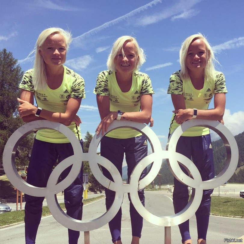 Лейла, Лина и Лили Люик — сестры тройняшки, представители Эстонии в марафонск...