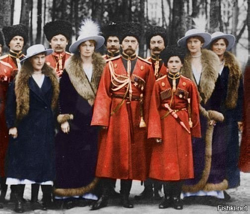 Царская семья Романовых, 1914 г