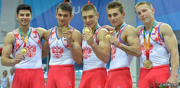 Серебро ОИ у мужской сборной по спортивной гимнастике