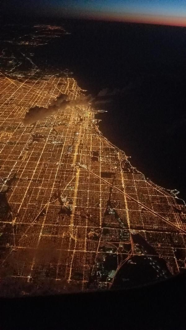 Полет над Чикаго