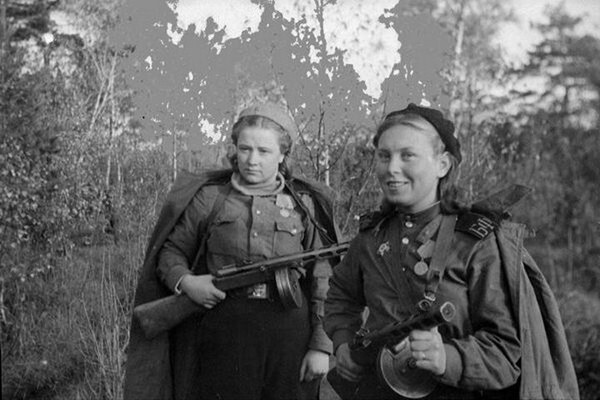 Фото женщин , Великая Отечественная война