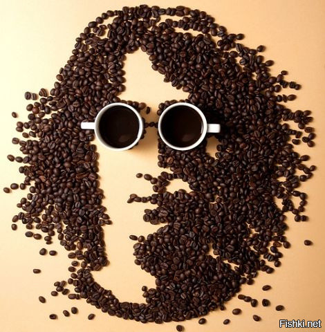 Портрет с ароматом кофе