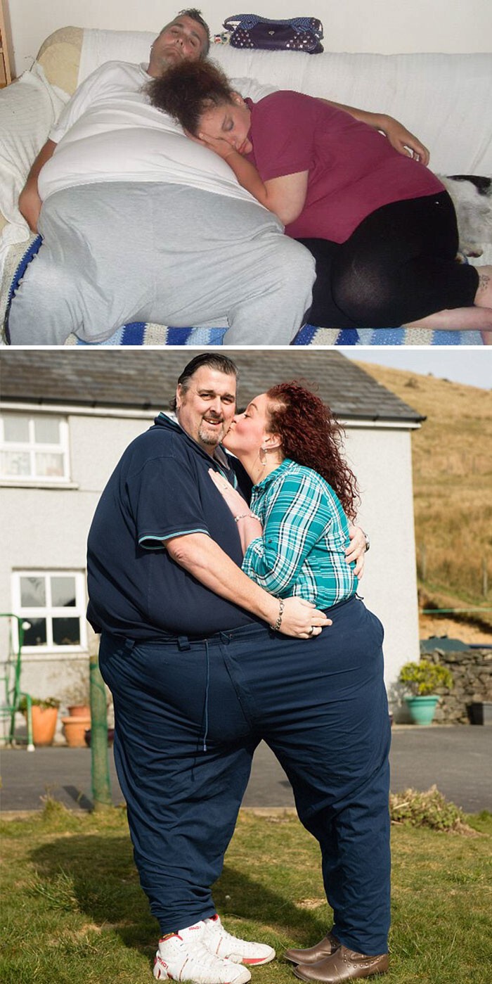 Они познакомились в клинике похудения, где расстались более чем с 210 кило на двоих!