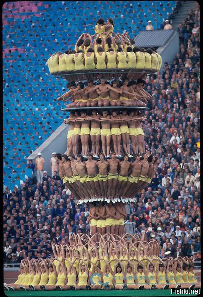 Церемония открытия Олимпийских игр в Москве