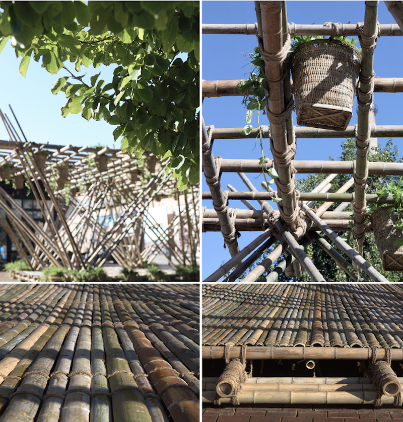 Фантастический многоэтажный «дом на дереве» из бамбука