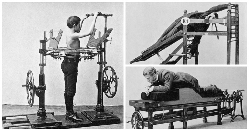Причудливые тренажеры доктора Цандера или как приводили себя в форму мужчины и женщины в конце 19-го века