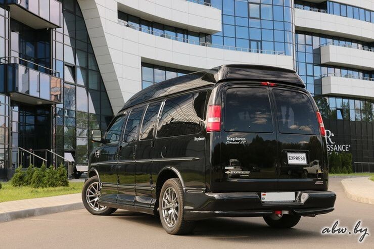 Тест-драйв мощного рамного Chevrolet Express