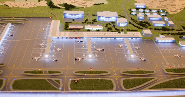 Строительство комплекса нового терминала и ВПП аэропорта Шереметьево 