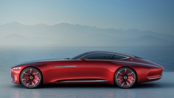 Представлен концепт электромобиля Mercedes-Maybach