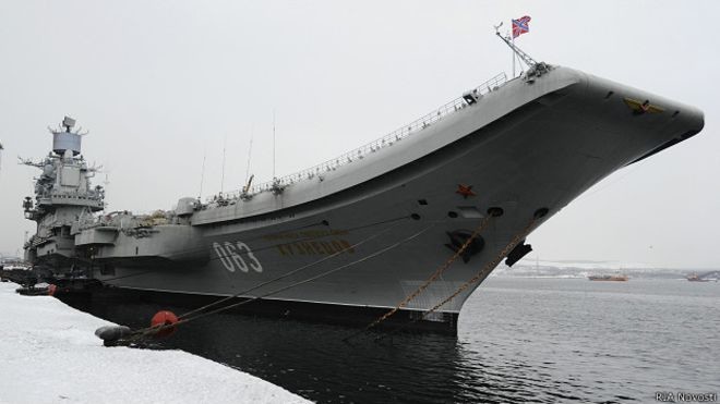 «Адмирала Кузнецова» подготовят к походу в Сирию до октября
