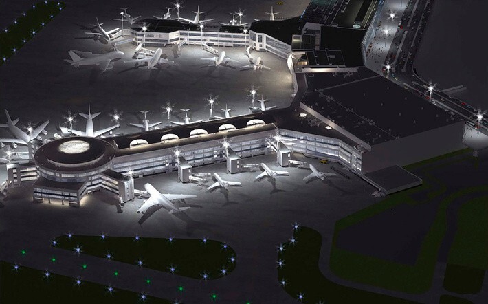 Строительство нового терминала Т2 в аэропорту Домодедово 