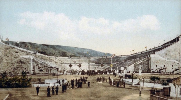 Олимпийские стадионы в прошлом (Летние Олимпийские игры 1896 года, Афины)