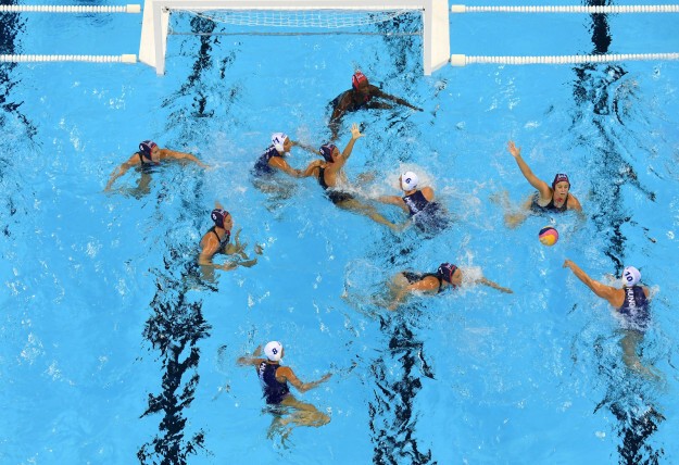 Какова температура воды в олимпийских бассейнах?