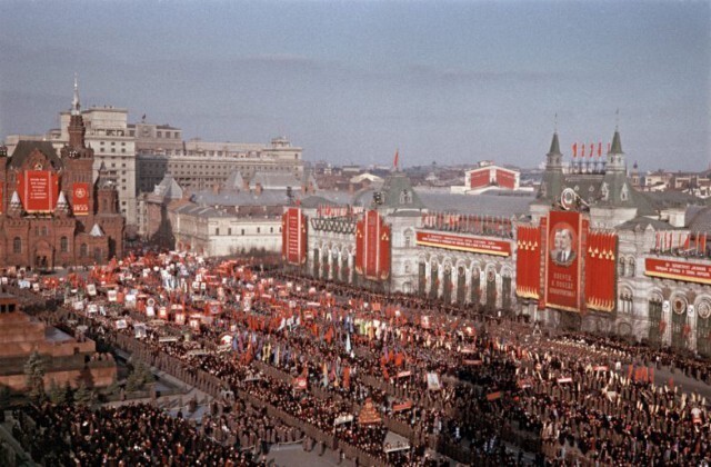 1955 год в цвете: страна на подъёме