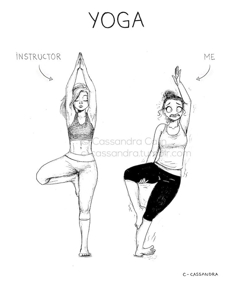 Йога: инструктор и я