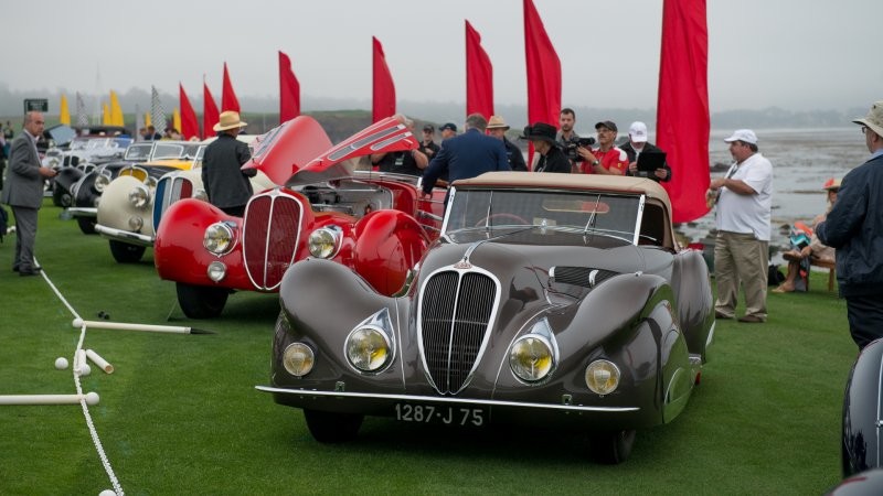 Фоторепортаж с Pebble Beach Concours d’Elegance 2016