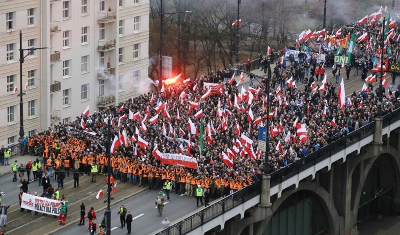 Польские националисты призывают быть похожими на русских, а не на украинцев