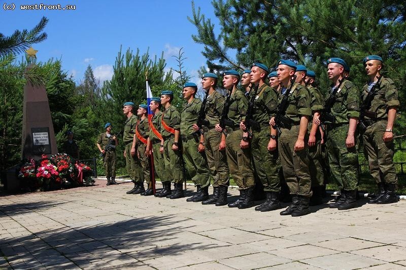 Торжественное перезахоронение советских солдат 22.06.2016 г