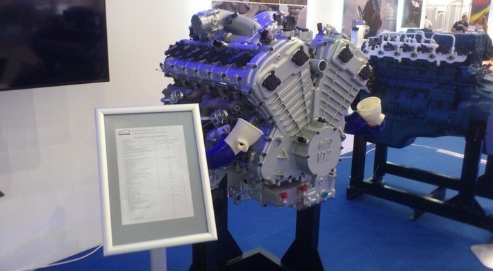 4. НАМИ показал мотор V12 и АКПП для «Кортежа»