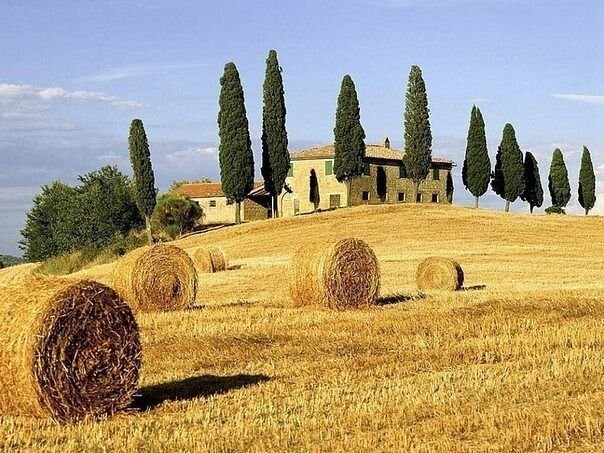 Завораживающие пейзажи Тосканы, Италия