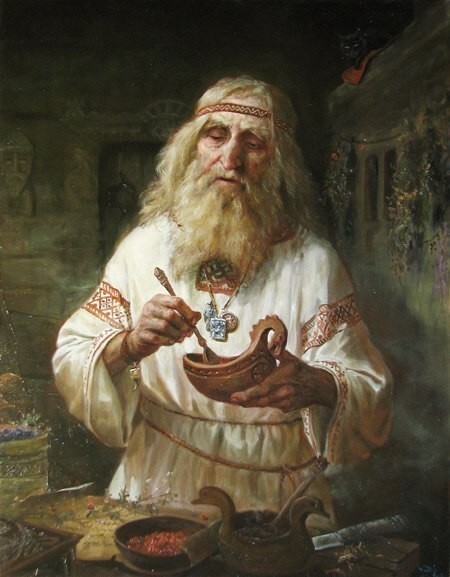 Андрей Алексеевич Шишкин иллюстрации к русским сказкам, былинам и мифам