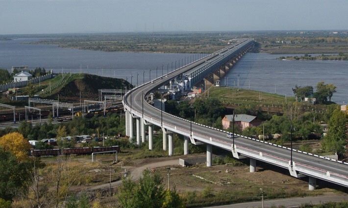 9. Досрочно закончен капитальный ремонт Хабаровского моста