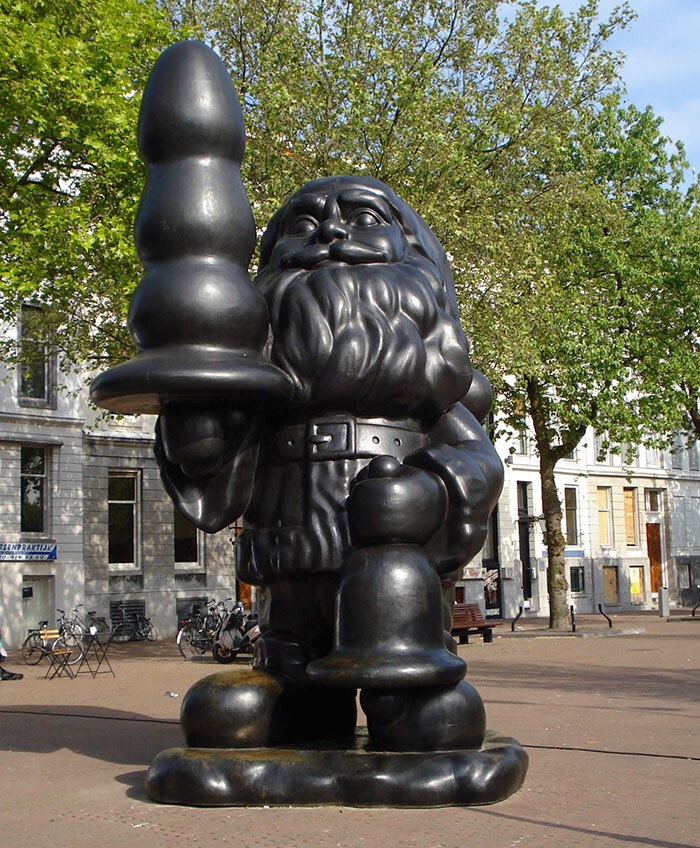 Санта-Клаус, Роттердам, Нидерланды. Просто прекрасно