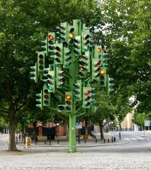 Дерево светофоров, Лондон